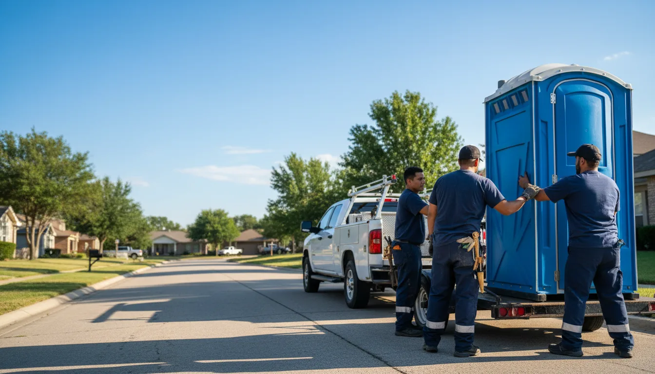 Portable Toilet Rental in Troy, MI near me